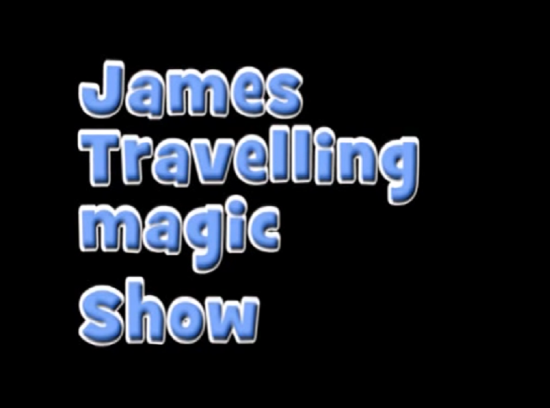 James’ Travelling Magic Show Ad.